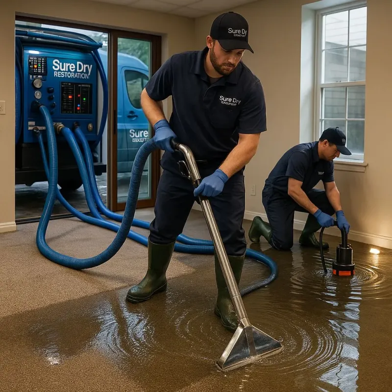 Water Extraction and Removal process in Lake Purdy, AL